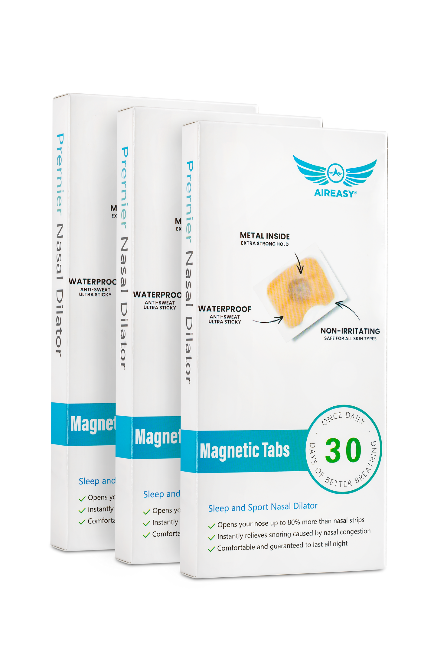 Μαγνητικά επιθέματα για τη μύτη